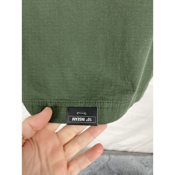 NWT Weatherproof 10"inseam Ripstop Utility Short Ivy Green Mens Size 42W Ripstop - Picture 5 of 11